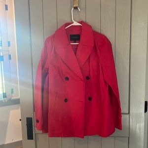 New BANANA REPUBLIC short trench rain coat